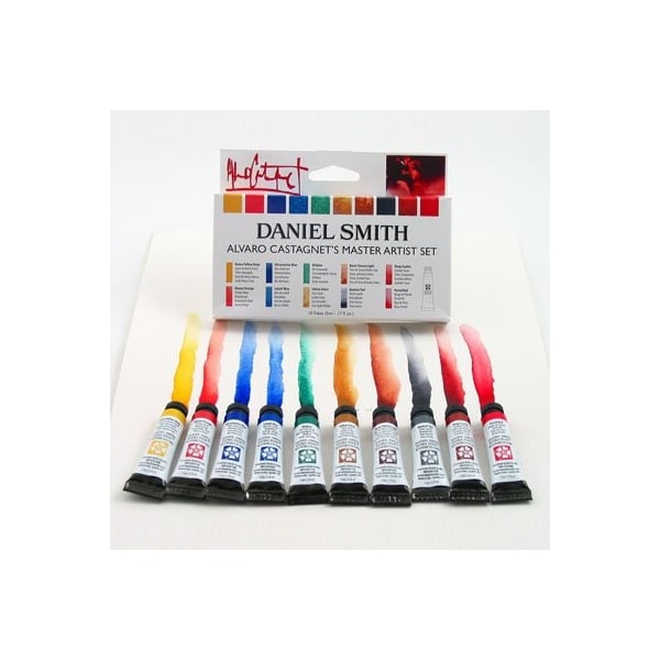 Daniel Smith Alvaro Castagnet 10 Color Watercolor Set 5 ml