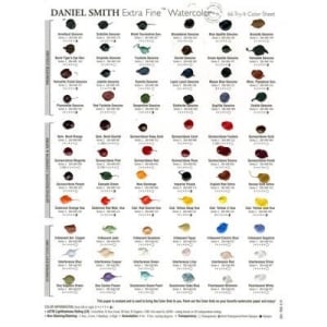 Daniel Smith Extra Fine Watercolor 66 Dot Card