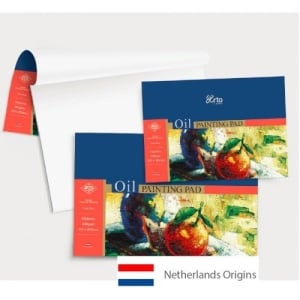 Campap 4 side glued oil painting pad, 100% cellulose (230 X 305 mm)