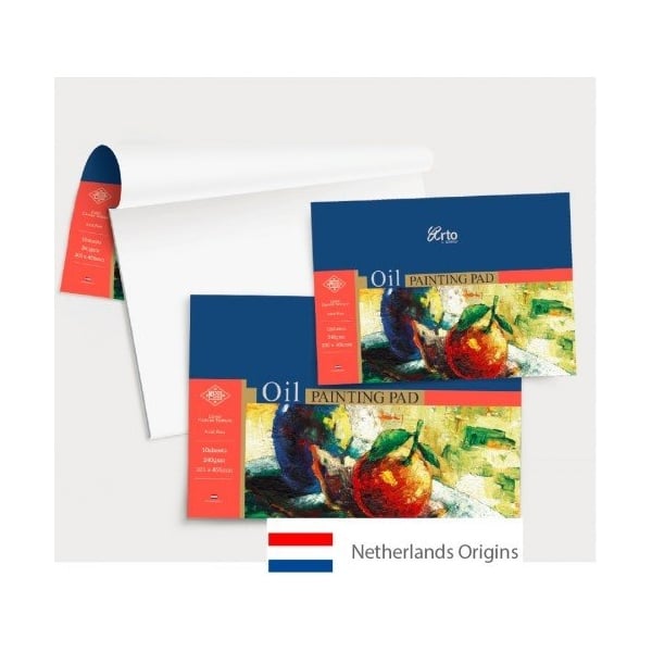 Campap 4 side glued oil painting pad, 100% cellulose (230 X 305 mm)