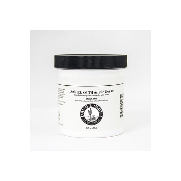 Daniel Smith Acrylic Gesso, Titanium White - 16 oz
