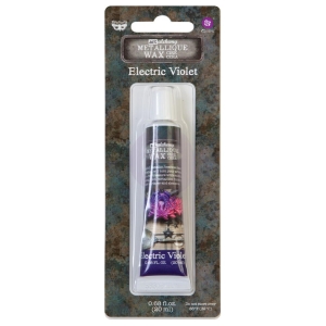 Finnabair Prima Art Alchemy Metallique Wax .68 Fluid Ounce - Electric Violet