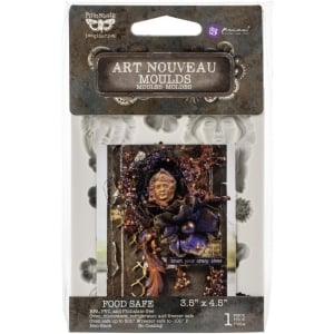Prima Finnabair Decor Moulds 3.5"X4.5" - Art Nouveau