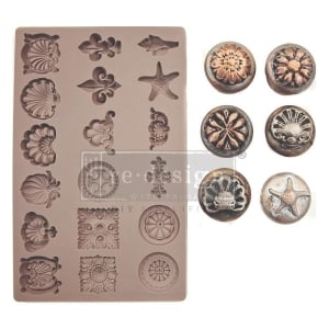 Prima Marketing Re-Design Mould 5"X8"X8 mm - Seashore Treasures