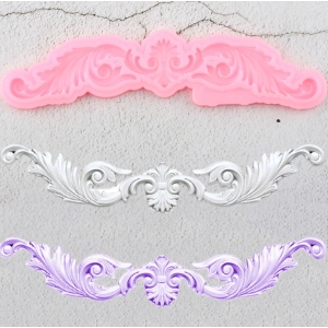 Intricate Flourish Silicone Clay Mould