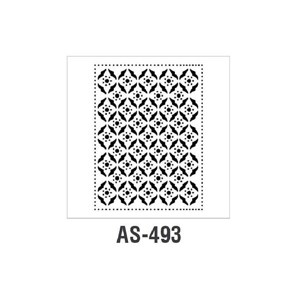 Cadence A4 Stencil - Antique Pattern