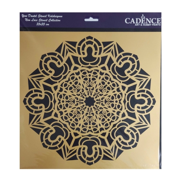 Cadence 35 by 35 cm stencil - Lace (YDS-014)