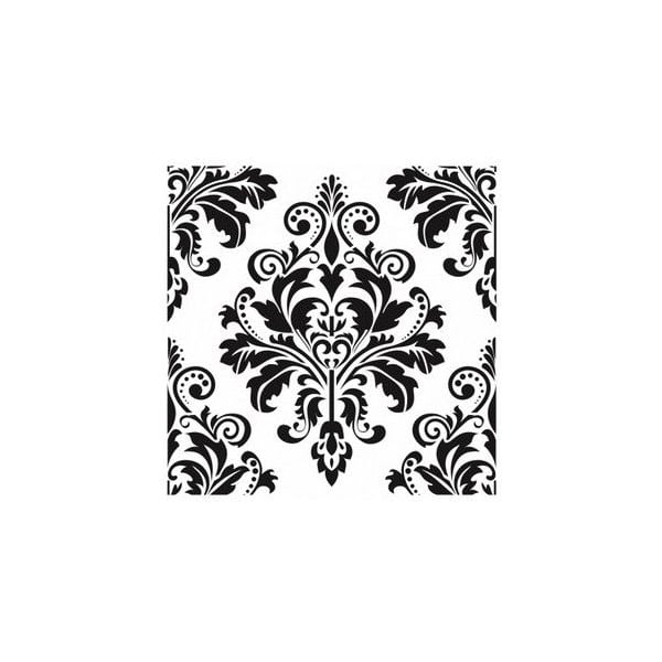Cadence 45 by 45 cm stencil - Damask