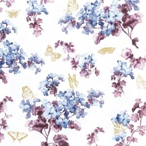 A pack of 12 by 12 inch German Decoupage Napkins ( 5 pcs ) - Lily