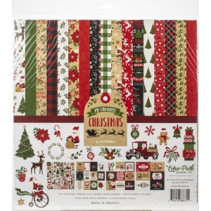 EchoPark paper pad - My Favorite Christmas Collection Kit (12 by 12 inch)
