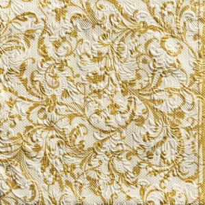 German Decoupage Napkins (5 pcs) - Elegance Damask Textured