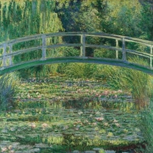 German Decoupage Napkins (5 pcs) - Lily Pond