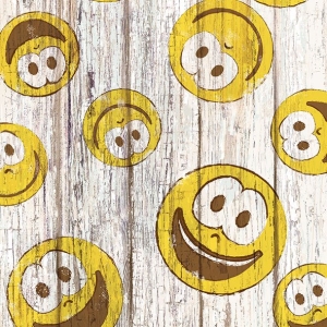 German Decoupage Napkins (5 pcs) - Smiley