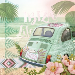 German Decoupage Napkins (5 pcs) - Ibiza Travel Life