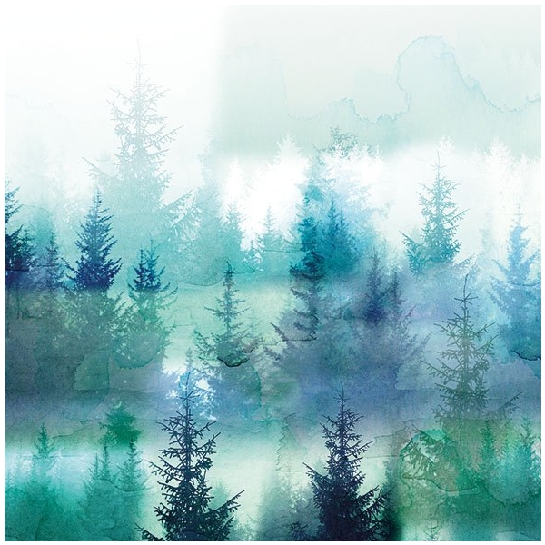 German Decoupage Napkins (5 pcs) - Pine Forest