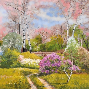 German Decoupage Napkins (5 pcs) - In the Park