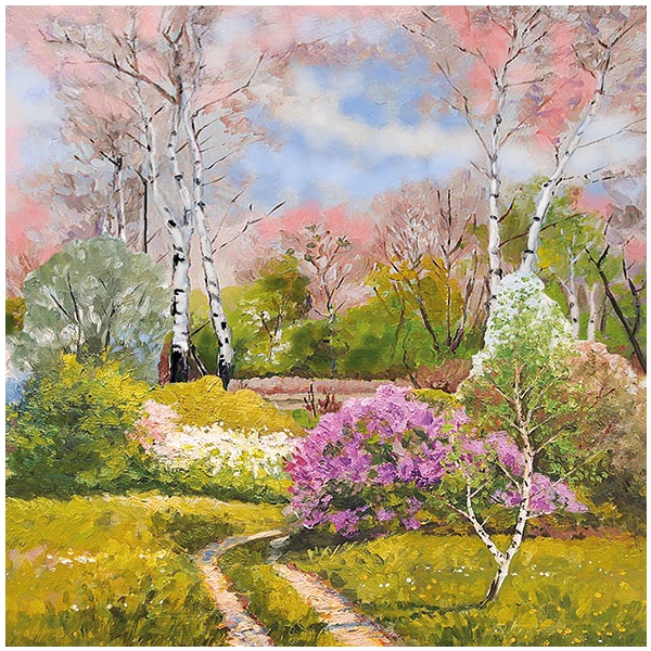 German Decoupage Napkins (5 pcs) - In the Park