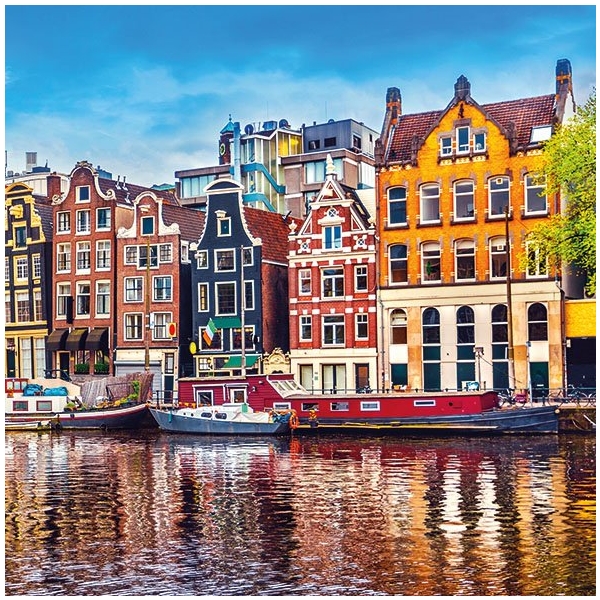 German Decoupage Napkins (5 pcs) - Canal Houses