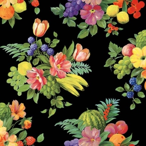 German Decoupage Napkins (5 pcs) - Flowers and Fruits