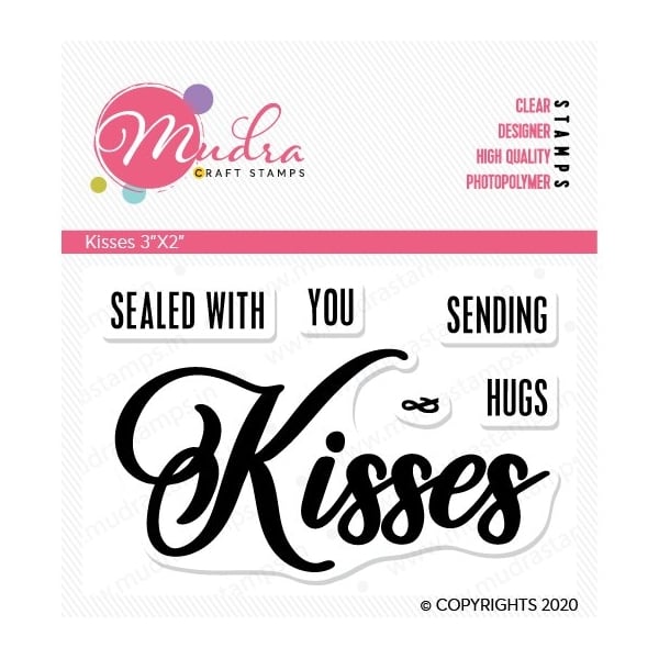 Mudra Craft Stamps - Kisses