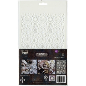 Prima Marketing Finnabair Stencil 6"X9" - Oriental Wall