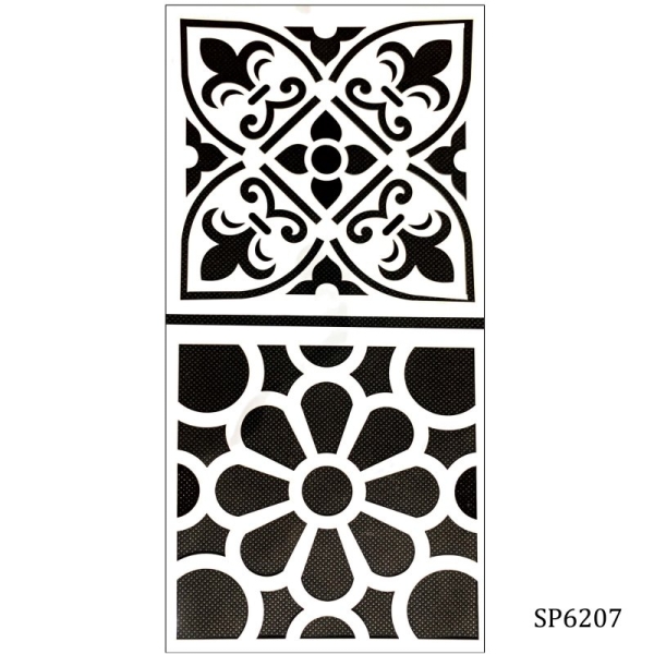 6by6 inch stencil (Set of 2) - SP6207