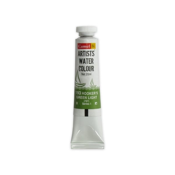 Camel Artist Watercolour Tubes (20 ml) - Series 1 - Hooker's Green Light (193)