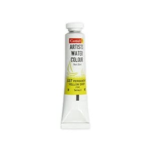 Camel Artist Watercolour Tubes (20 ml) - Series 2 - Permanent Yellow Deep (337)