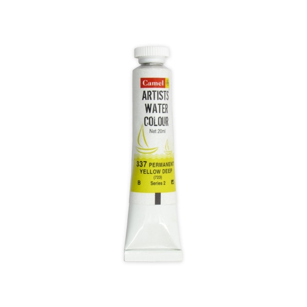 Camel Artist Watercolour Tubes (20 ml) - Series 2 - Permanent Yellow Deep (337)