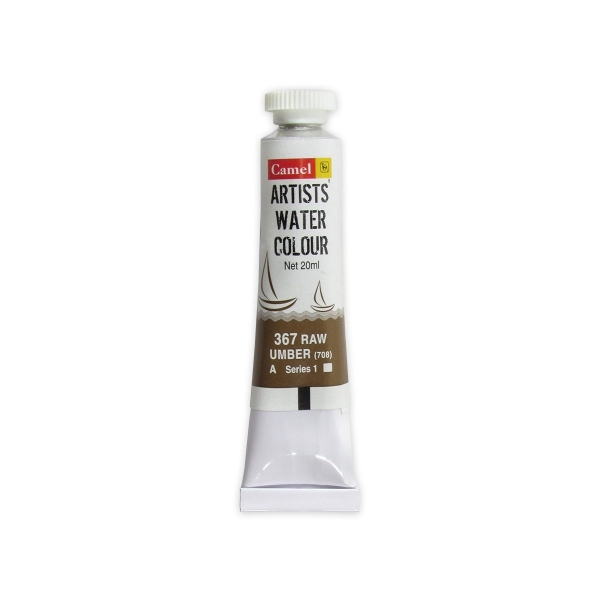 Camel Artist Watercolour Tubes (20 ml) - Series 1 - Raw Umber (367)
