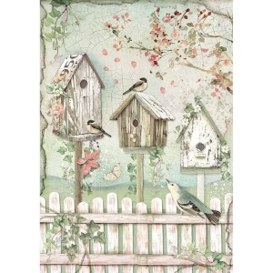 Stamperia Rice Paper A4 - Nests