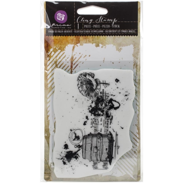 Prima Cling Stamp 3.5"X5" - Romanticism