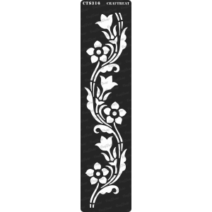CrafTreat Border Stencil - Border 12