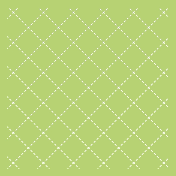 Kaisercraft Stencil 6"X6" - Quilted