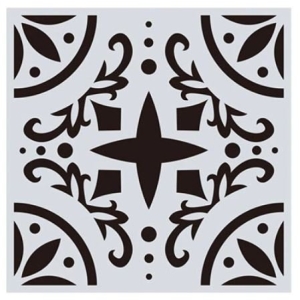 Mandala 8by8 inch stencils (Design 14)