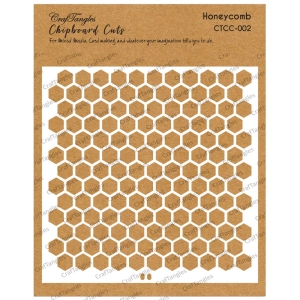 CrafTangles Chipboard Cuts - Honeycomb