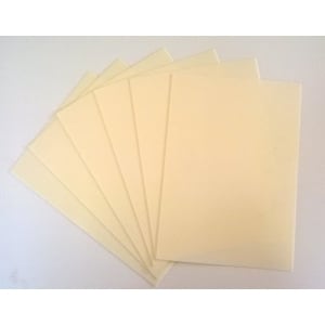 Foam Sheets - Light Cream / Natural White (10 sheets) (Craft Foam)
