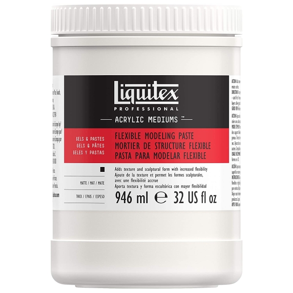 Liquitex Gel Medium Flexible Modeling Paste 946 ml