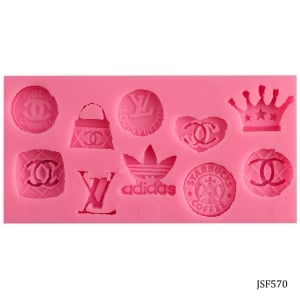 Brand Logos Silicone Clay Mould