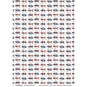 CrafTangles A4 Transfer It Sheets - Warli Pattern