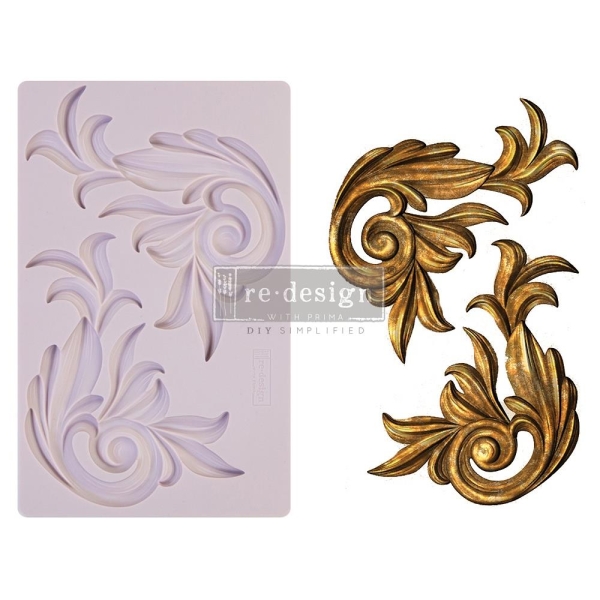Iron Orchid Designs Vintage Art Decor Mould - Antique Scrolls