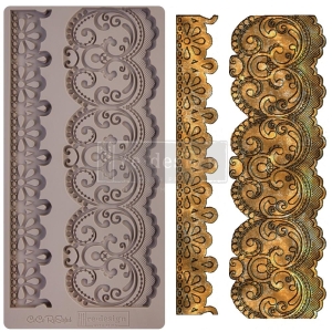 Prima Marketing Re-Design Mould 5" X 10" - Border Lace