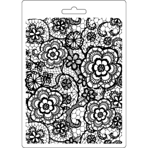 Stamperia Soft Maxi Mould A5 - Flower Texture