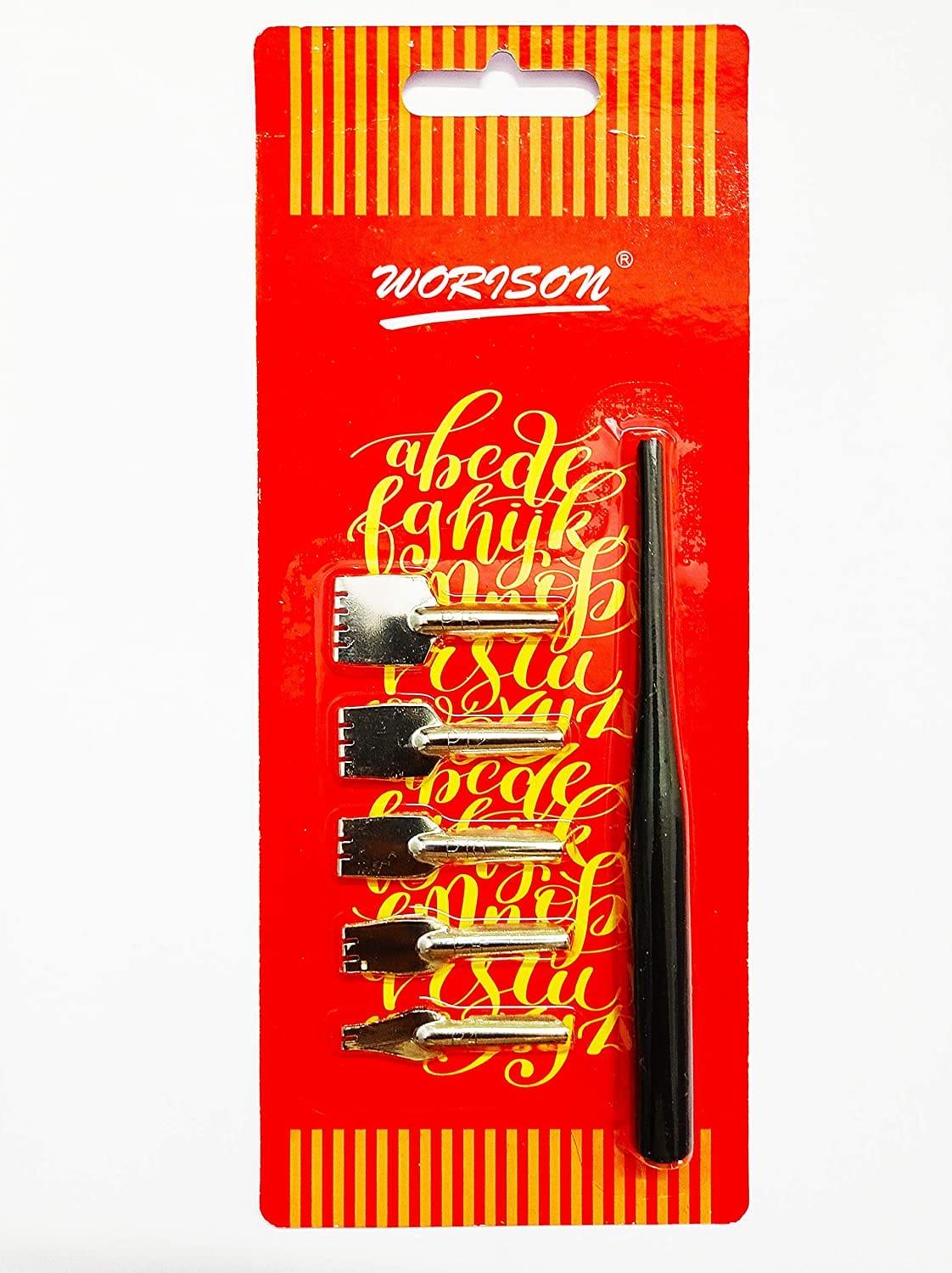 Worison Calligraphy Dip Pen Holder with 5 Attachments