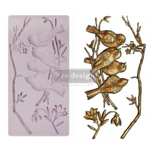 Prima Marketing Re-Design Mould 5" X 10" - Avian Love