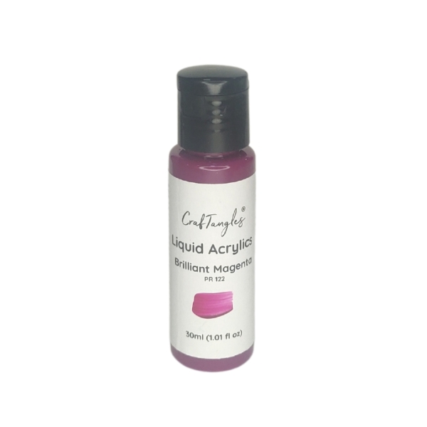 CrafTangles_Liquid_Acrylics_Brilliant_Magenta