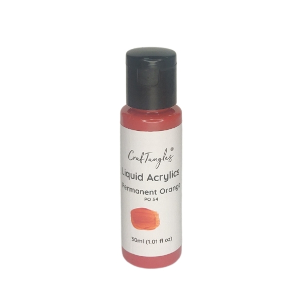 CrafTangles_Liquid_Acrylics_Permanent_Orange