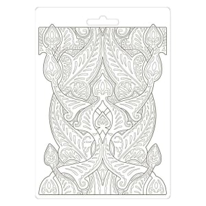 Stamperia Soft Maxi Mould A5 - Saddle, Romantic Horses