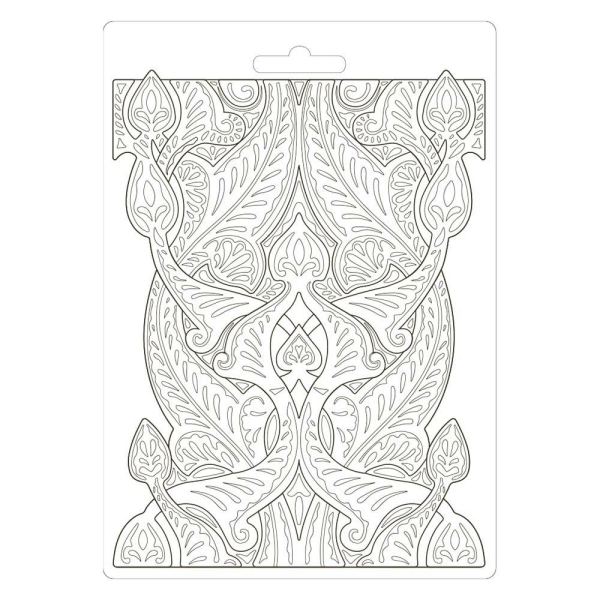 Stamperia Soft Maxi Mould A5 - Saddle, Romantic Horses