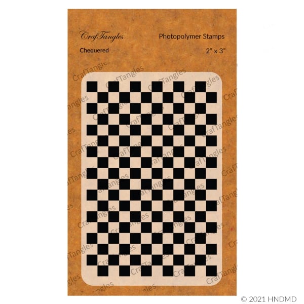 CrafTangles Photopolymer Stamps - Chequered